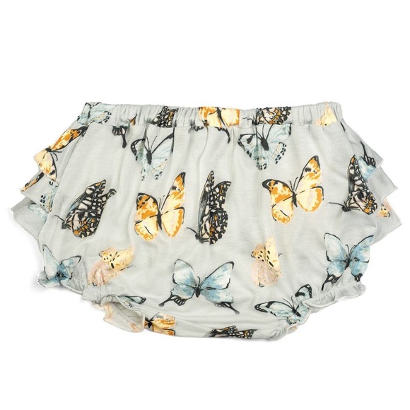 Milkbarn Bamboo Ruffle Bloomer - Butterfly NWT - Picture 1 of 3